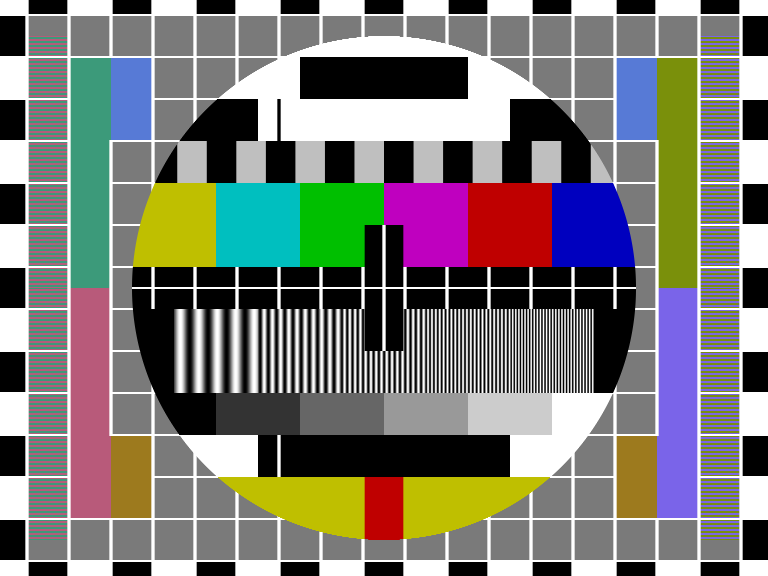 television test pattern